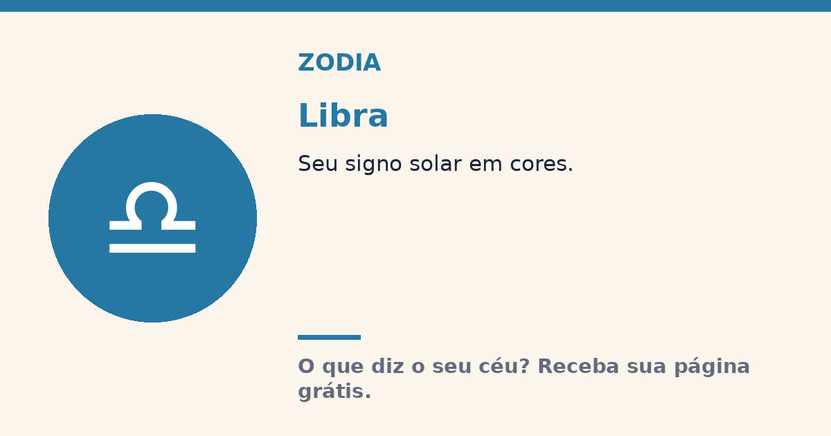 Libra · Signo solar Zodia